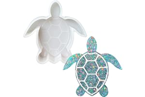 HWSFYES Silicone Molds for Freshies, Sea Turtle Car Freshie Mold Car Freshies Supplies Molds Silicone Oven Safe Making Kit for Freshies Resin Soap Candles