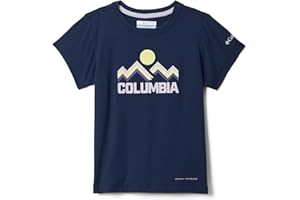 Columbia Youth Girls Tech Trail Utility Short Sleeve Graphic Crew