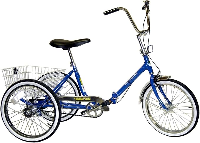Worksman Port-o-Trike Single Speed Adult Tricycle: Amazon.co.uk: Sports & Outdoors