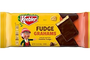 Keebler Fudge Grahams, Fudge Covered Graham Crackers, 12.5 oz