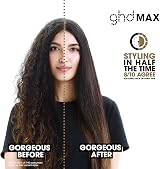 ghd Max Wide Plate Hair Straightener & Styler Black UK Plug view 2