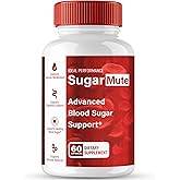 Sugar Mute Capsules, Official Sugar Mute Blood Support Supplement Pills - Maximum Strength, All Natural Healthy Circulation & Stable Levels, Advanced Formula SugarMute Health Support Reviews (1 Pack)