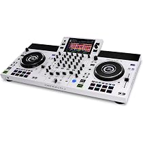 【超美品・新品同様】DENON DJ SC LIVE 4 Denon DJ SC LIVE 4 WHITE - Standalone DJ Controller with Stems on