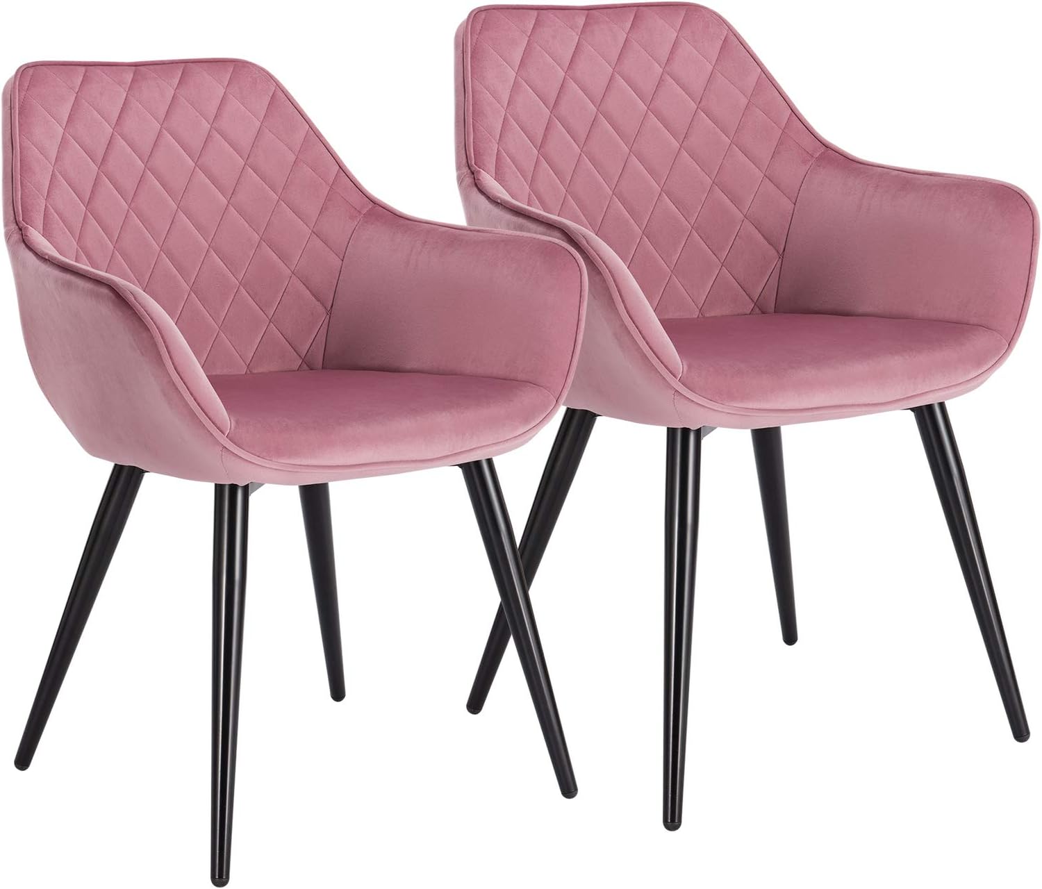 WOLTU Dining Chairs Set of 2 pcs Kitchen Counter Chairs Lounge Leisure