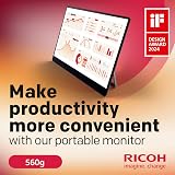 Ricoh 150 Portable Monitor 15.6" OLED 1080p Touchscreen USB-C HDMI 560g view 7