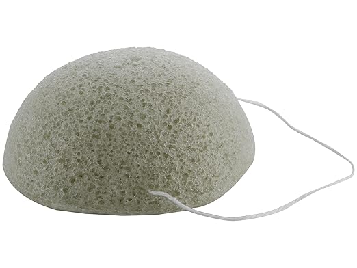 Elite Models (France) Imported Premium Quality Durable Soft Touch Natural Vegetable Fibre Konjac Facial Aloe Vera Sponge For Normal to Dry Skin Types Ideal For Girl and Womens (Pack of 1)