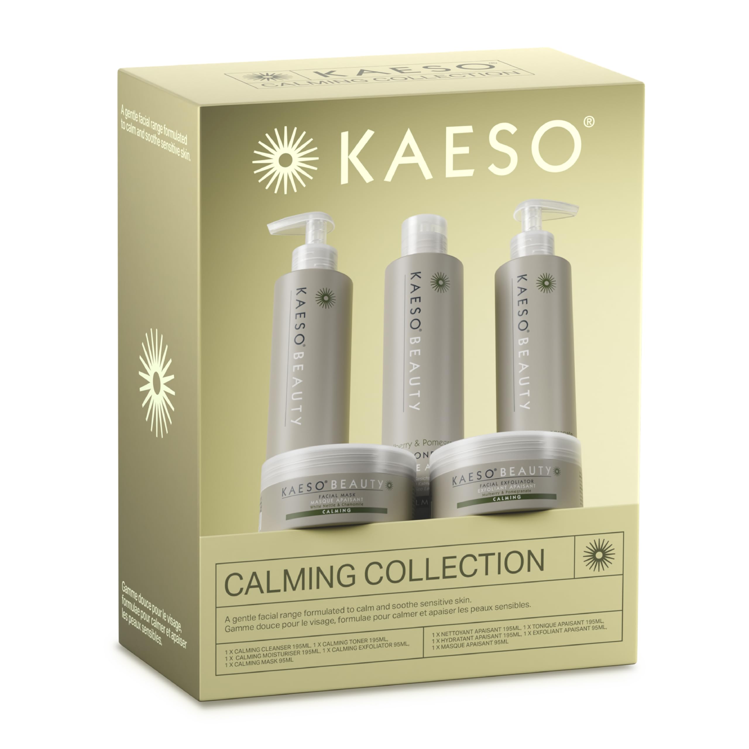 Kaeso Calming Facial Collection Kit