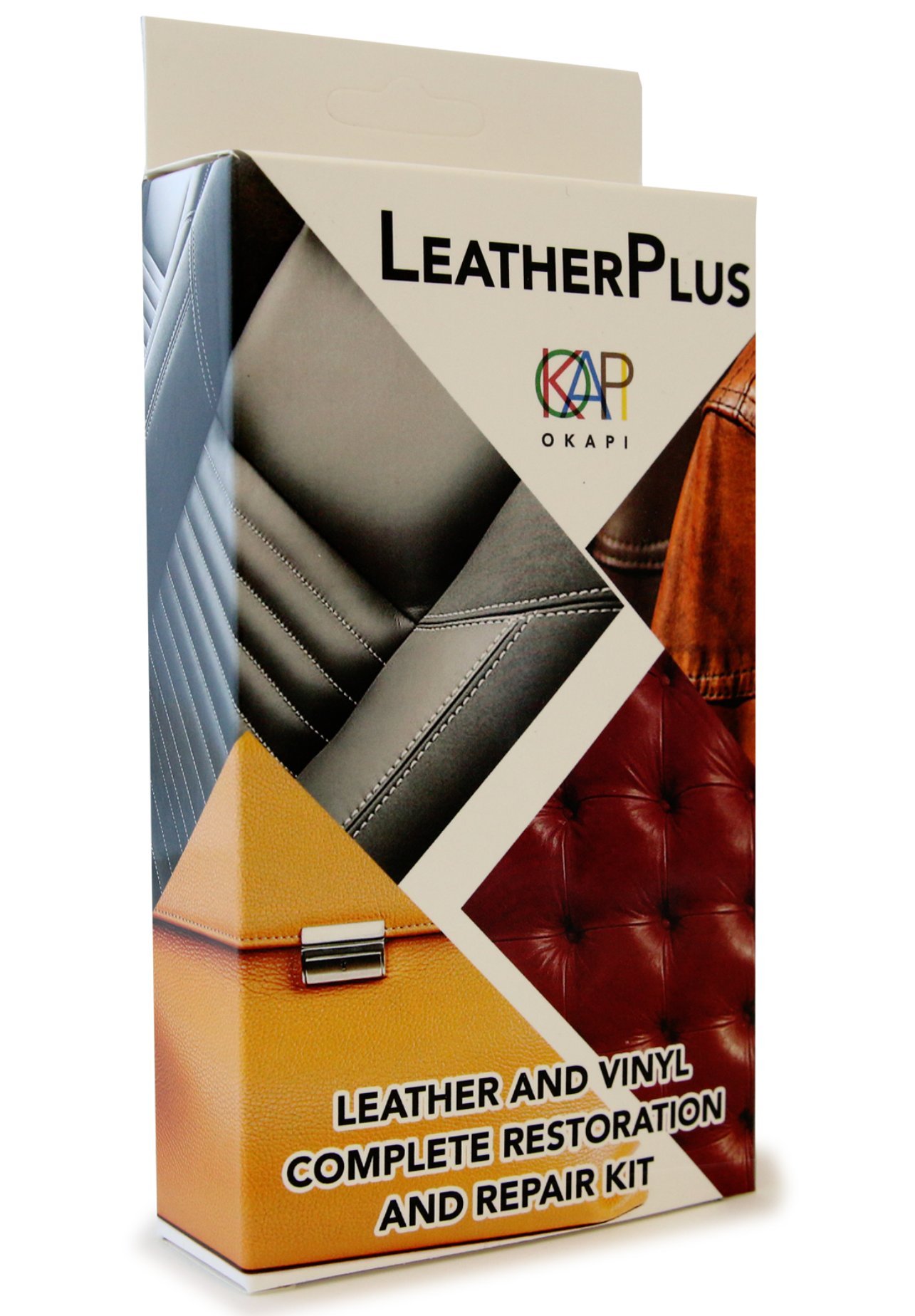 LeatherPlus Leather and Vinyl Repair and Restoration Kit for Couch