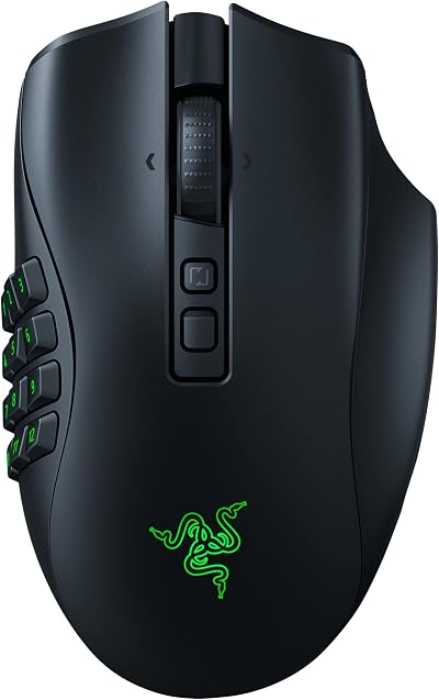 Razer Naga V2 Pro MM0 Wireless Gaming Mouse HyperScroll Pro Wheel 30K Sensor