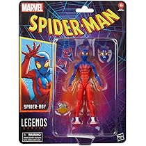 Marvel Boneco Colecionável de 15 cm da Série Legends, Spider-Shot
