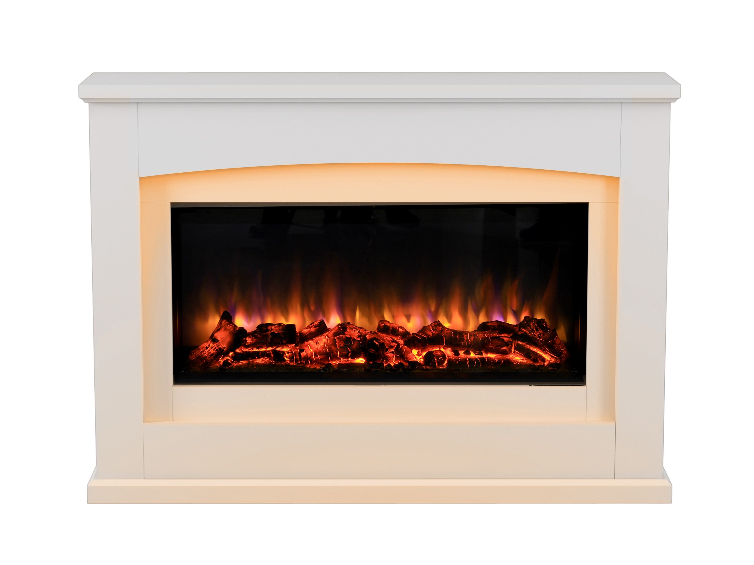 Danby Electric Fireplace Suite Glass Fronted Electric Fire 220