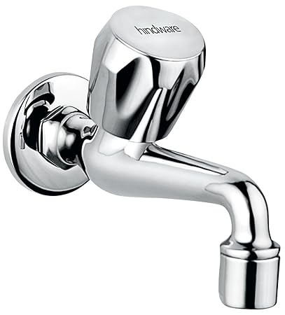 Hindware F200011Cp Classik Foam Flow Bib Tap with Wall Flang (Chrome)