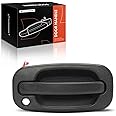 A-Premium - Exterior Door Handle with Keyhole - Front Right Passenger Side - Compatible with Cadillac, Chevy & GMC Models - S