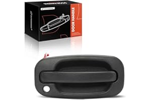 A-Premium - Exterior Door Handle with Keyhole - Front Right Passenger Side - Compatible with Cadillac, Chevy & GMC Models - S