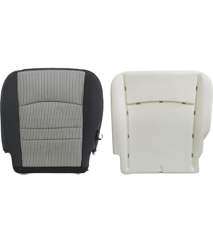 2011 Dodge Ram 1500-4500 Driver Side Bottom Seat Cushion - Heated Seat Compatible - Direct Fit Foam Replacement