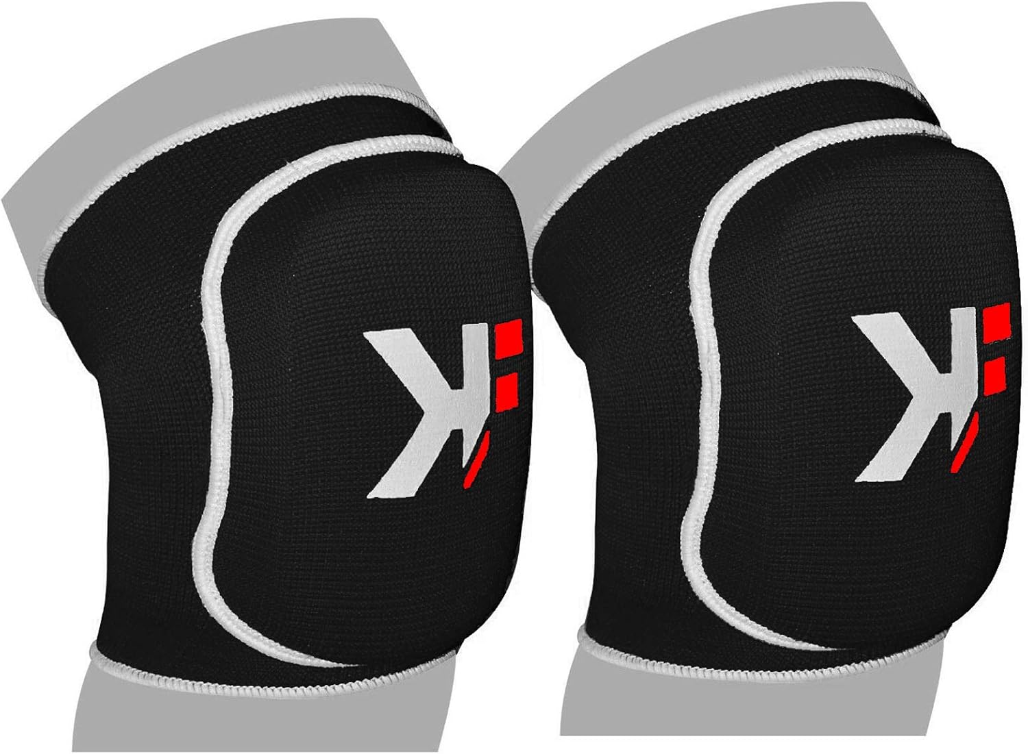 KIKFIT Knee Pads Martial Arts Support Foam Padded Guard MMA Boxing