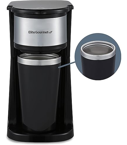 Amazon.com: Moss & Stone Mini Drip Coffee Maker with Mug (5 oz Mugs), Small Coffee  Pot With 2 Coffee Cups, Mini Coffee Maker (2 Drip & 2 Mug): Home & Kitchen