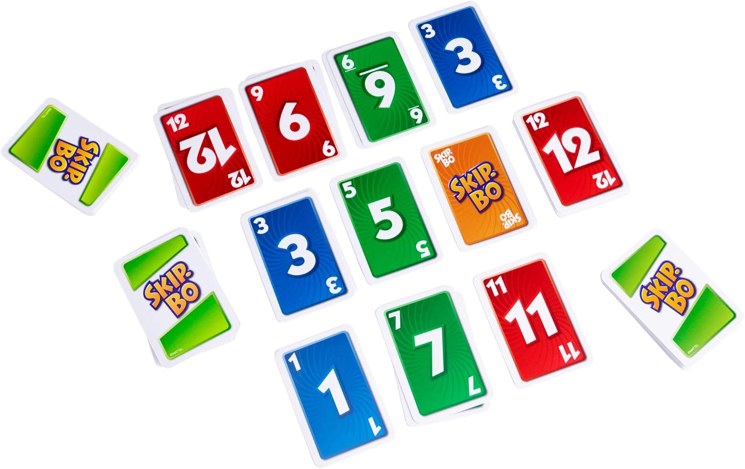 Skip Bo Card Game in Decorative Tin with 162 Cards, Sequencing Family Game for 2 to 6 Players, Kids Gift for Ages 7 Years & Older [ Exclusive]: Toys & Games