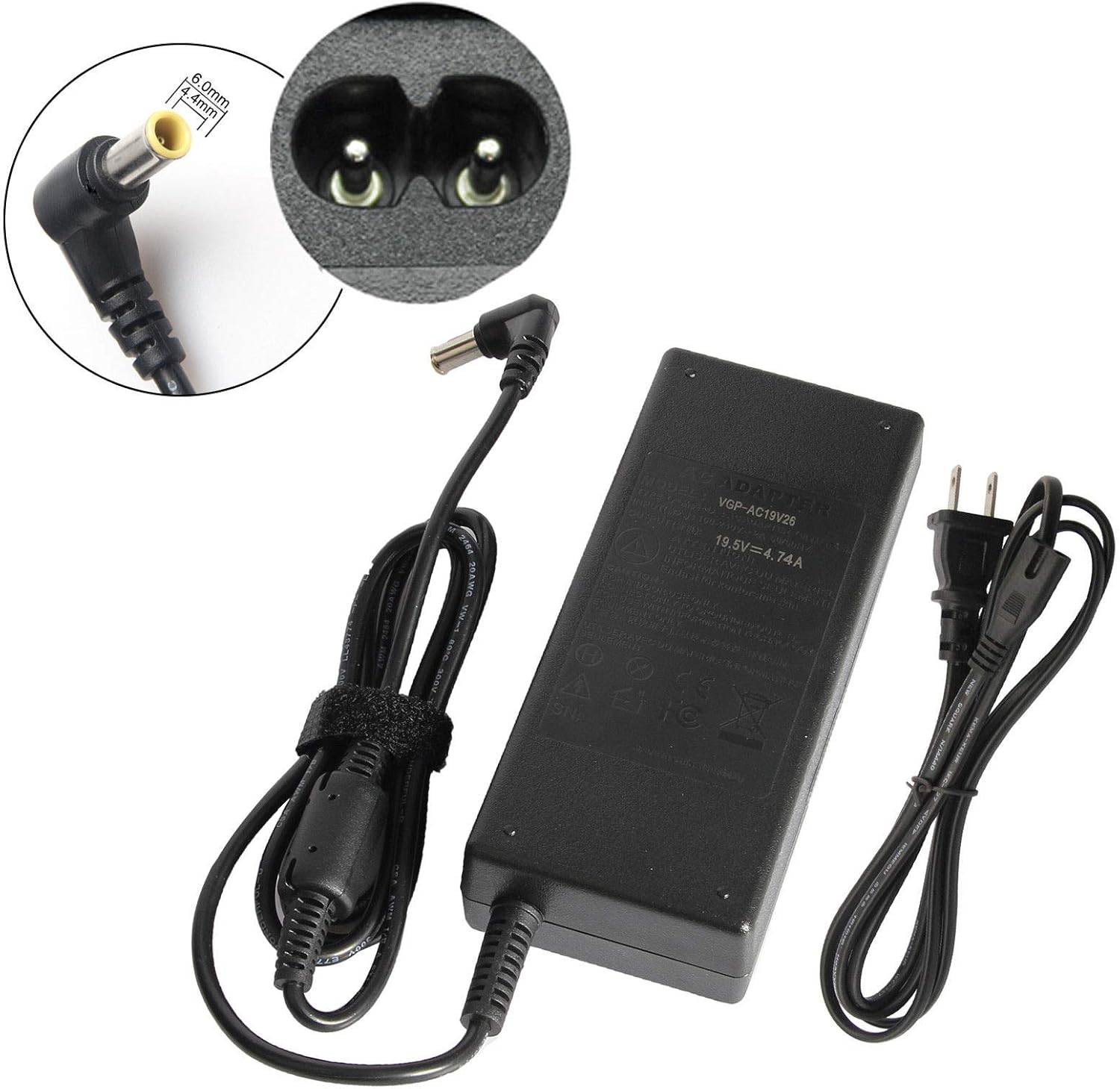 Amazon Com Yan Charger Adapter For Sony Vaio Vgp Bps9 B Vgp Bps9 S Vgn Sz691n X Vgn Nr498e S Us Home Audio Theater