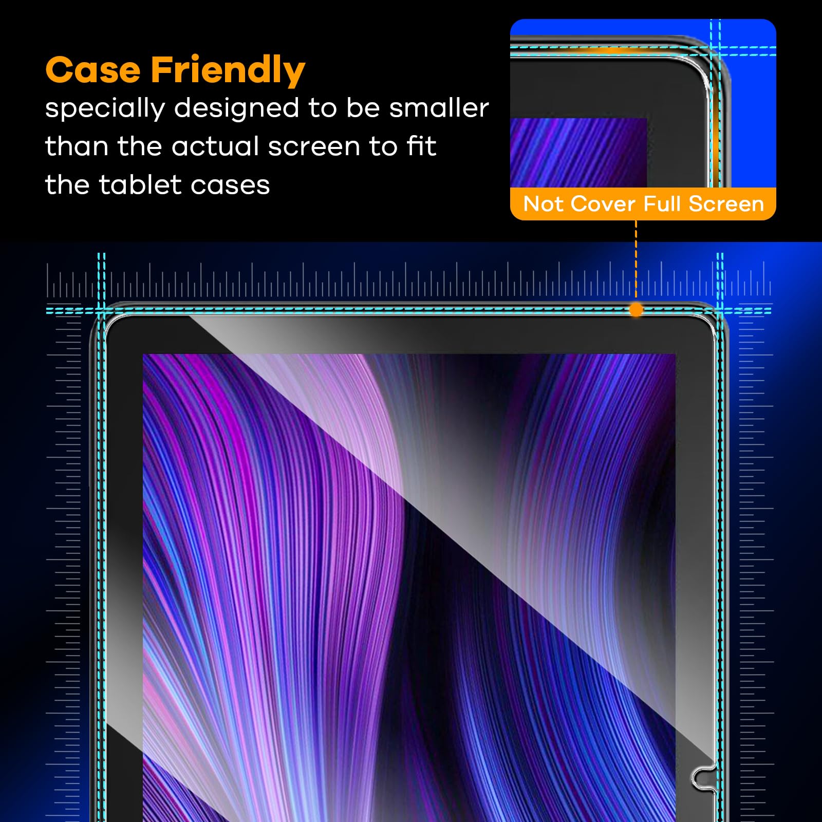 AACL 2-Pack Tempered Glass for All-New W10Y Fire HD 10 Screen Protector 10.1Inch (2023/2021,13th/11th Gen), 9H Glass for W10Y Fire HD 10 Tablet Screen Protector [Easy Installation][Anti-Scratch]