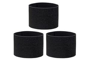 ONLYKXY 3PCS Captain Armbands 7x32.5CM/2.75x12.79inch Adjustable Leader Armband Team Sport Armband for Soccer Basketball Volleyball School Team Competition Coach Players Wrist Arm Bands