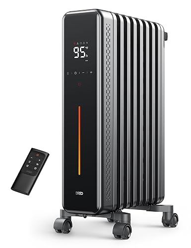 Dreo Radiator Heater, Safety Protection Oil Filled Radiator