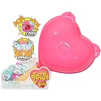 MGA Entertainment Secret Crush Mini Pets – Crush to UNbox Sweet-Themed Mini Pet