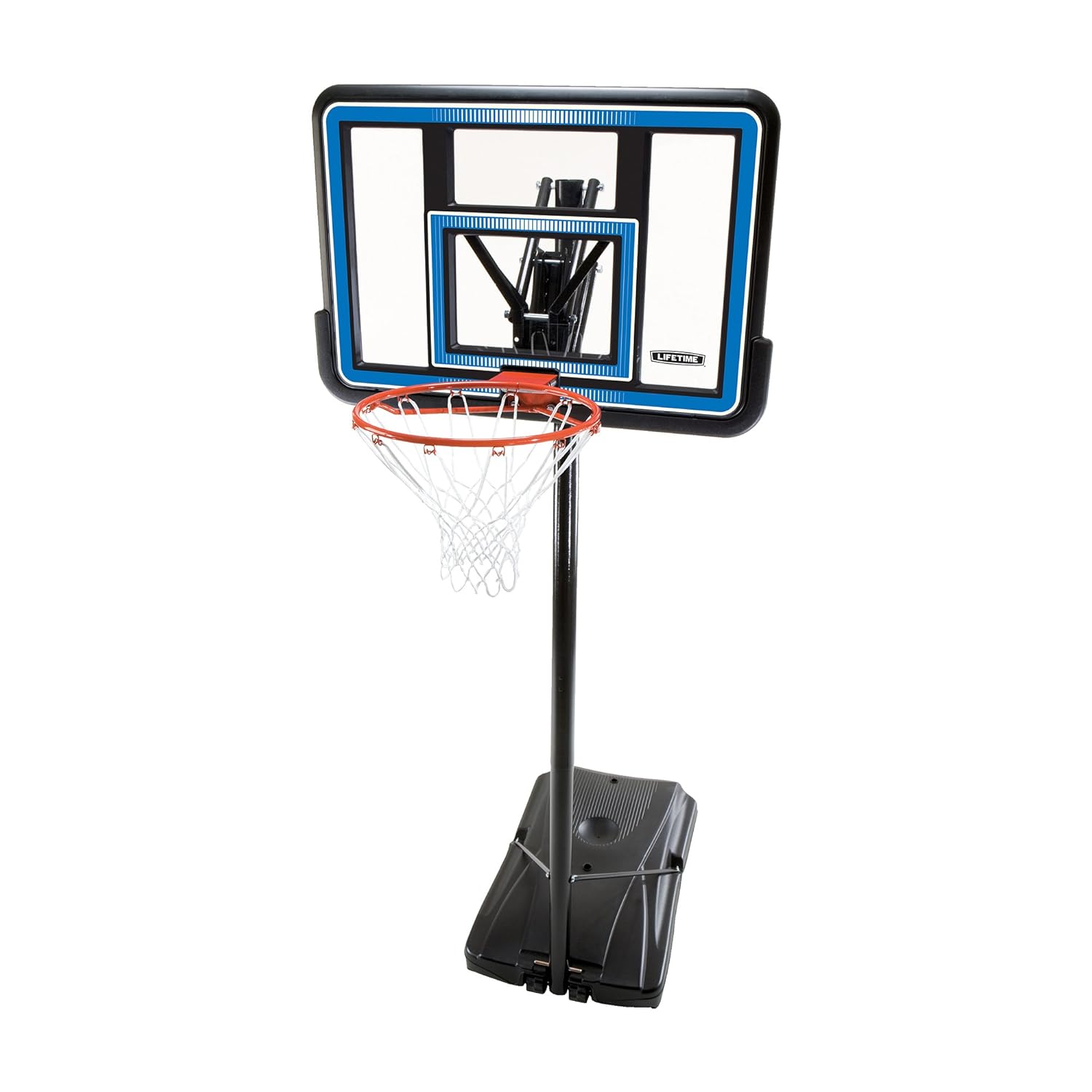 InGround Lifetime 90023 Portable Basketball System 44 Inch Backboard Sports