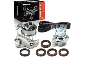 A-Premium Engine Timing Belt Kit with Water Pump Compatible with Volkswagen Jetta Beetle 2000-2005, Passat 2000-2001, Golf 20