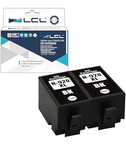 Hewlett Packard Genuine Ink Cartridges: Genuine HP 920XL High Yield Cyan Ink Cartridge - CD972AA