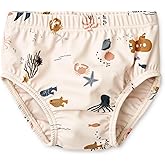 LDIOIF Toddler Baby Boy Girl Swim Diaper Neutral Reusable Water Diaper Organic BPA Free Swim Pants Whale Swimsuit 12-18 Month