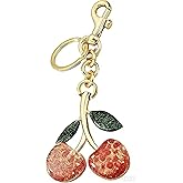 eartif Cherry Keychain Cute Keychain Bag Charms for Handbags Purse Accessories Keychain Charms Valentines Day Gifts
