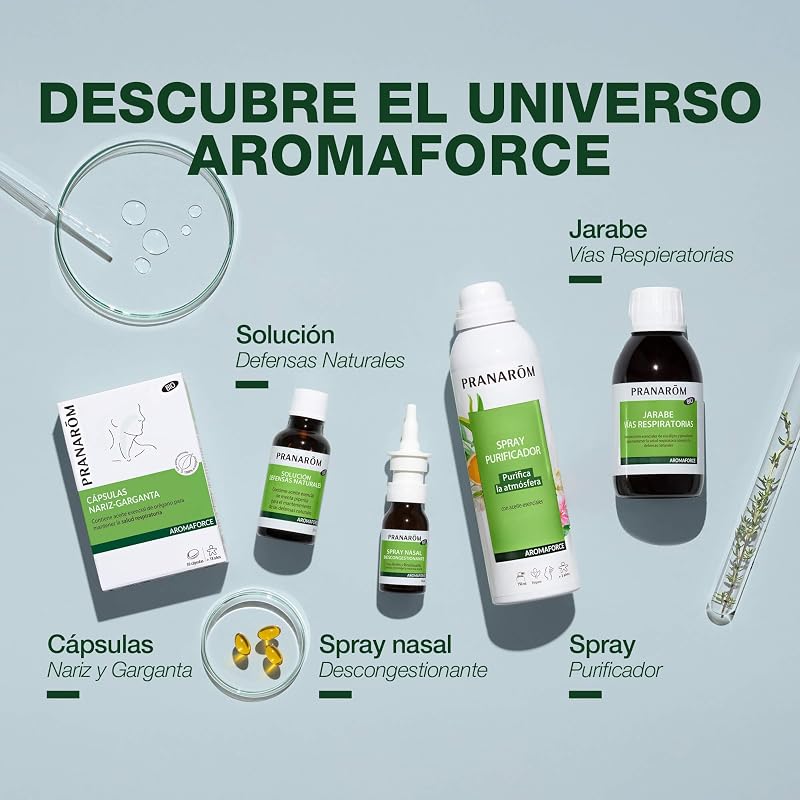 Aromaforce Jarabe Vías Respiratorias BIO 150 ml – Eucalipto