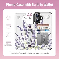 Goodon for iPhone 16 Plus Case Wallet - Flip Folio