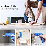 MQFORU 48-in-1 Cordless Screwdriver 3.6V Rechargeable Electric Drill Kit LED view 6