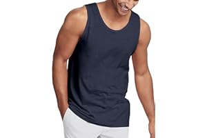 Hat and Beyond Mens Tank Top Soft Performance Boxing Gym Shirts Plain Muscle Tee