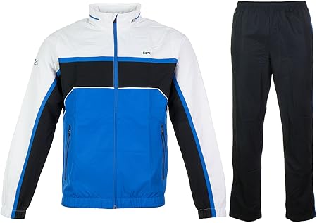 lacoste sport tennis colorblock tracksuit