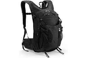 Lightweight Outdoor Cycling Hydration Backpack： with Water Bladder Compartment,Reflective Straps, Multiple Pockets for Hiking