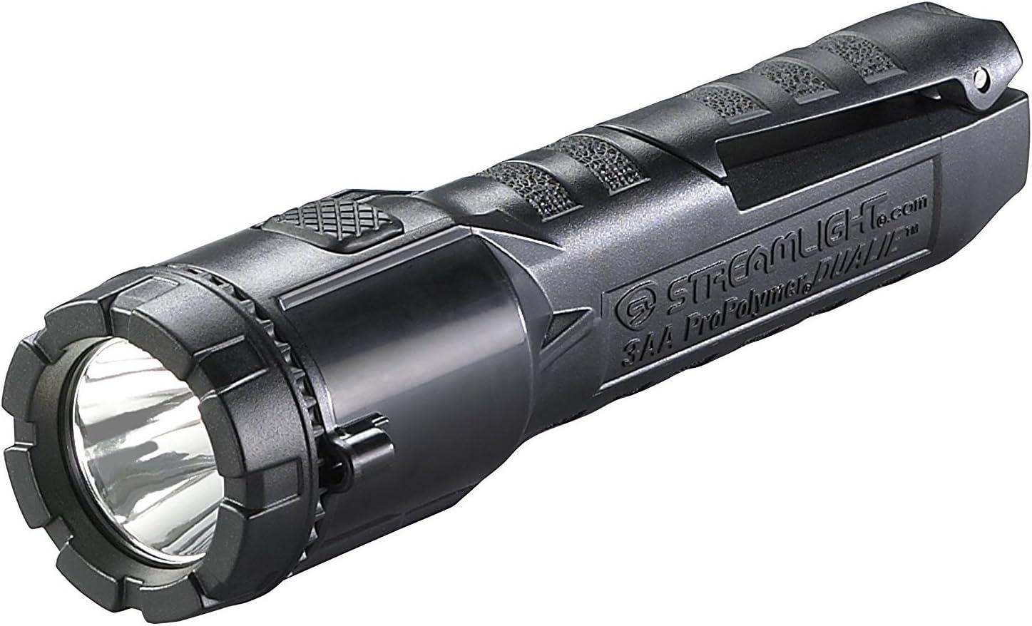 Streamlight 68753 Dualie 3AA 140-Lumen Dual Function Intrinsically Safe AA Battery Flashlight, Black – Without Batteries: Home Improvement