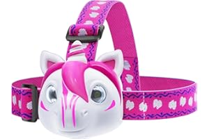 SEONNIX Unicorn Headlamp for Kids, Kids Toys for 3-10 Years Old Girls, LED Headlamp Toys with Elastic Headbands, Perfect Kids Christmas Stocking Stuffers, Gift for Camping, Hiking, Reading, Sleepovers
