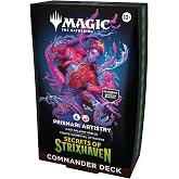 Magic: The Gathering Secrets of Strixhaven Commander Deck - Prismari Artistry (100-Card Deck, Deck Box + Accessories)
