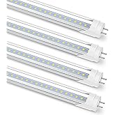 Romwish 36 Inch T8 LED Tube Light, 14W(30W Equiv.), 1600LM, 5000K Daylight, Type A+B Plug & Play or Ballast Bypass, F25T8 Flu