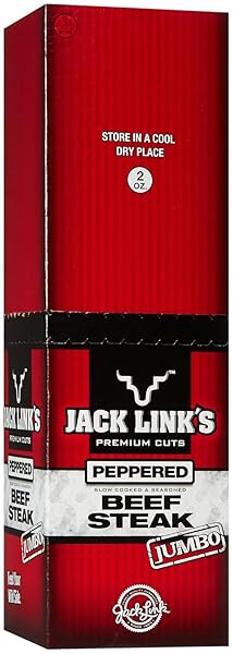 JACK LINKS PEPPERED BEEF STEAK 2OZ