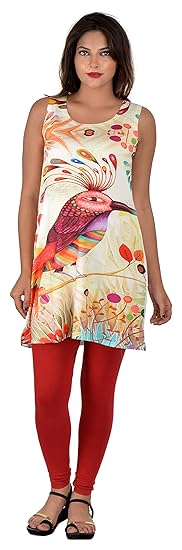 Digital Printed Super Soft Modal Maternity Tunic - Pheonix