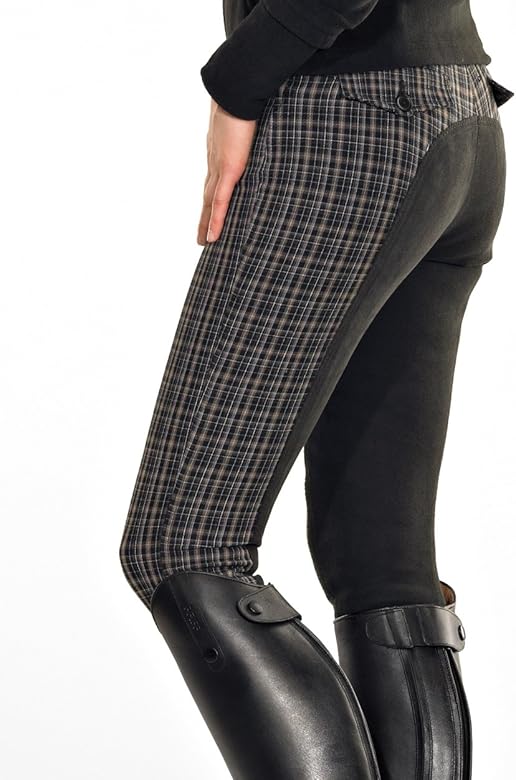PFIFF Anna - Pantalones de equitación con culera para Mujer ...