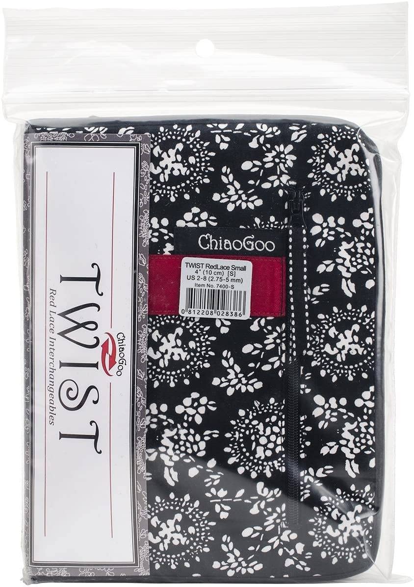 ChiaoGoo Twist Lace Inter. Needle Set 10cm 2.75-5.00mm - 1pc — image 1