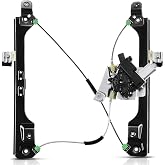 A-Premium Front Passenger Side Power Window Regulator with Motor (7-Pin) | Compatible with Cadillac SRX 2010-2015 Saab 9-4X 2011