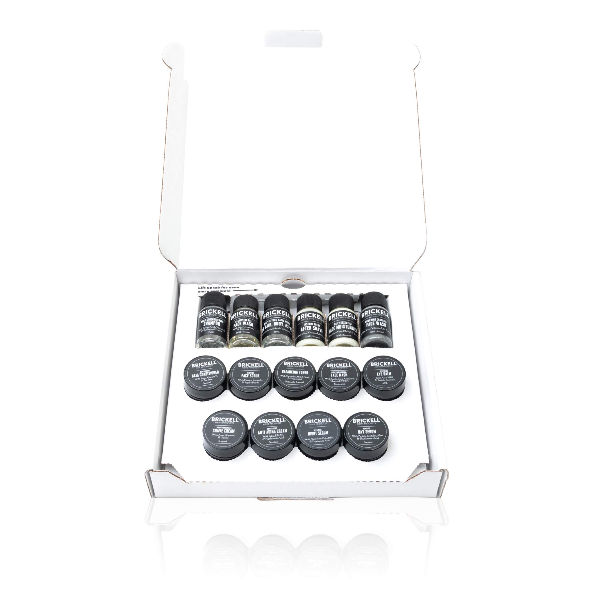 Brickell Men's Starter Sample Kits (Scented)