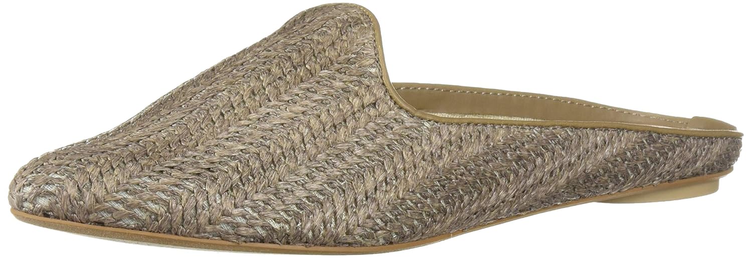 grant natural raffia woven loafer slides
