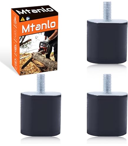 Kit Tampone AV Per Motosega Stihl Gomma E Metallo E Nylon Giardino Per - Foto 9